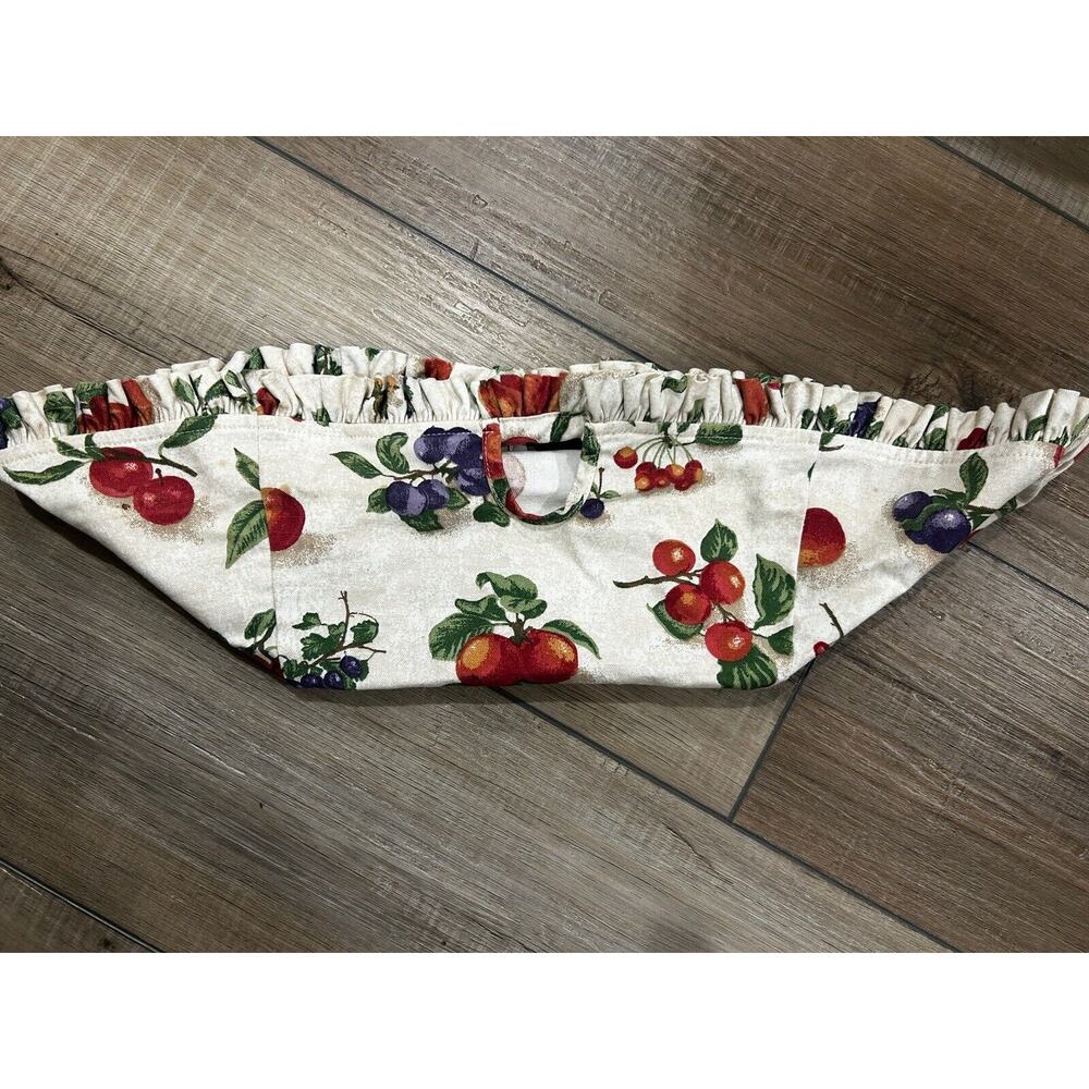 Longaberger Pie Basket Liner - Fruit Medley